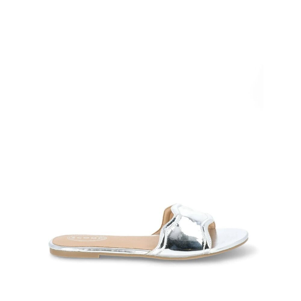 Scoop Women’s Wave Slide Sandals, Size 6, Medium Width, Slip-On, Flat Heel - Picture 3 of 5
